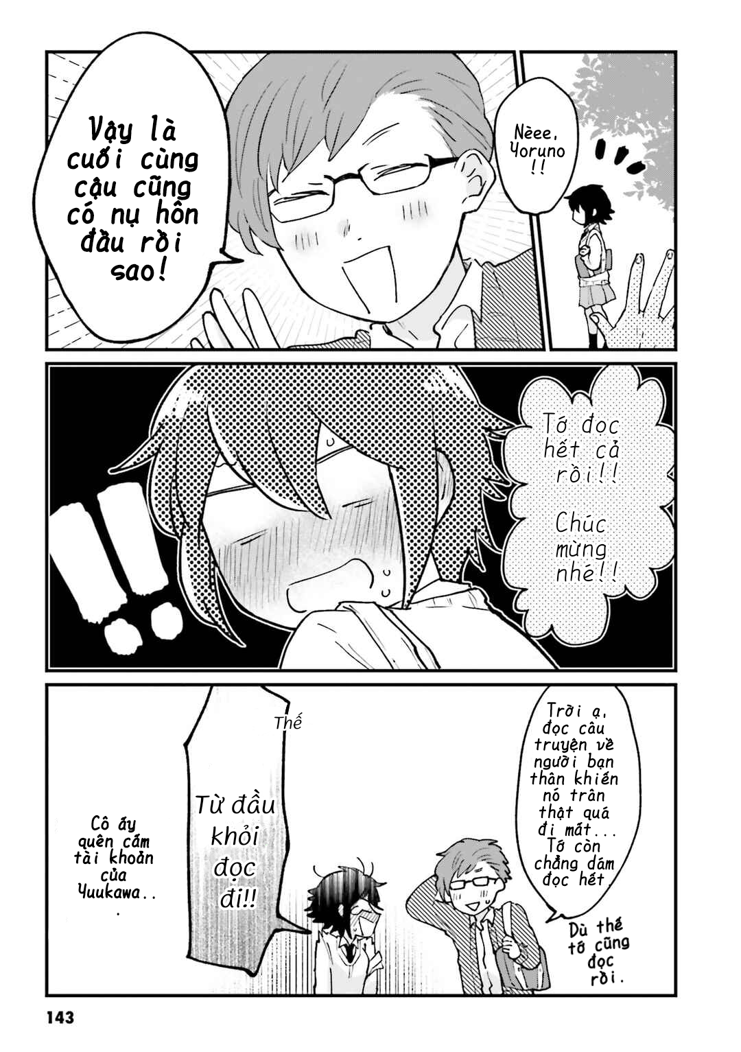 Tâm Hồn Thiếu Nữ Trong Thân Xác Chàng Nam Sinh Trung Học Chap 12.5 - Next Chap 13