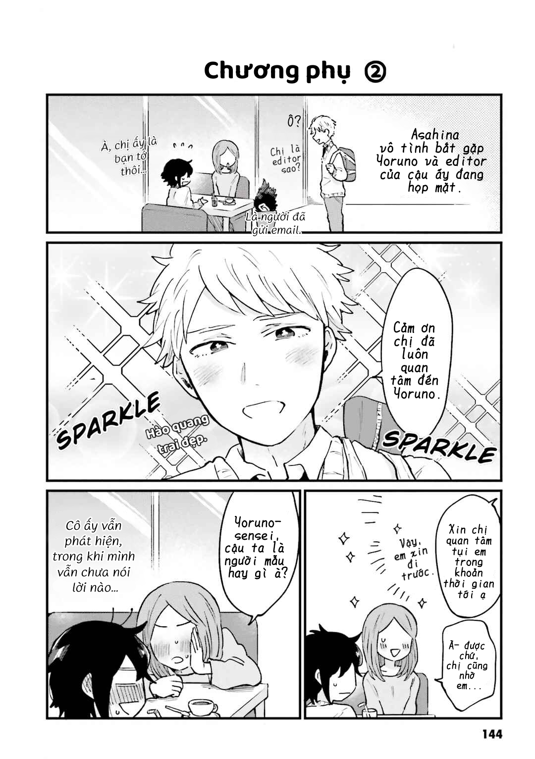 Tâm Hồn Thiếu Nữ Trong Thân Xác Chàng Nam Sinh Trung Học Chap 12.5 - Next Chap 13