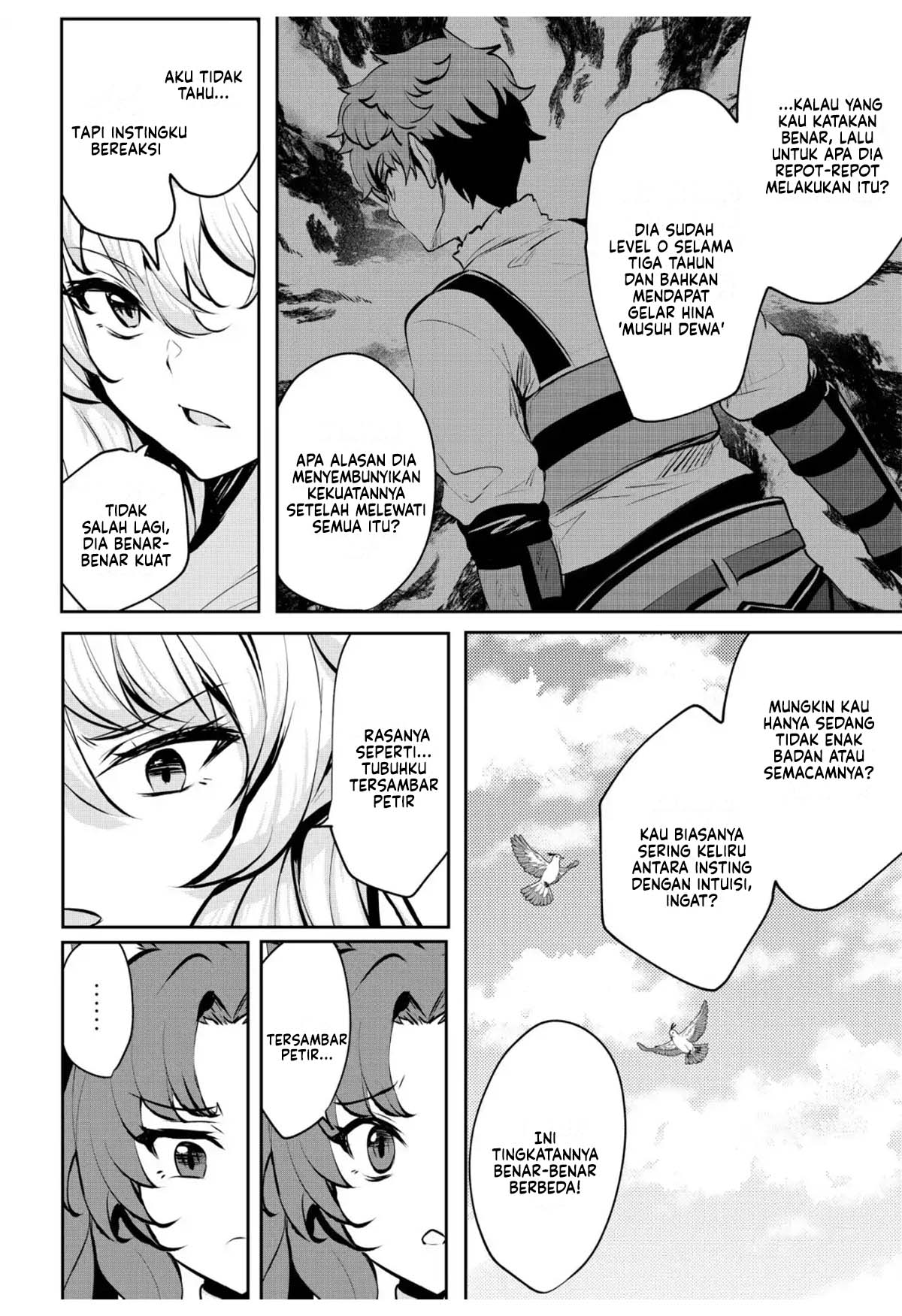 Doredake Doryoku shitemo Mannen Level 0 no Ore wa Tsuihou sareta: Kami no Teki to Yobareta Shounen wa, Shachiku Megami to Deatte Saikyou no Chikara wo Te ni Ireru Chapter 8 - halaman 12