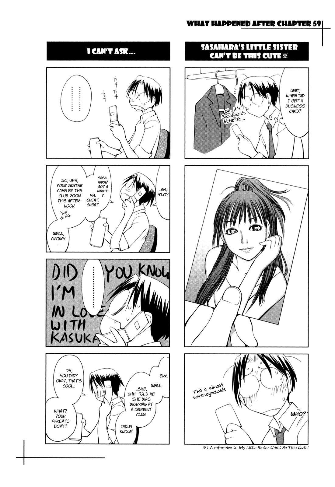 Halaman dari Genshiken Nidaime - The Society for the Study of Modern Visual Culture II Chapter 59