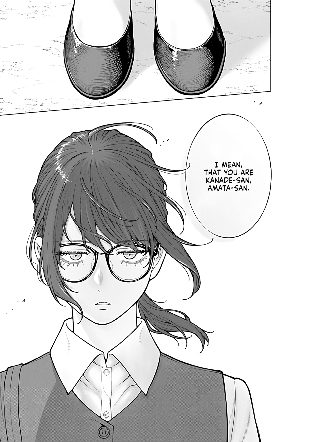 Halaman dari Kaisha to Shiseikatsu: On to Off Chapter 13.2
