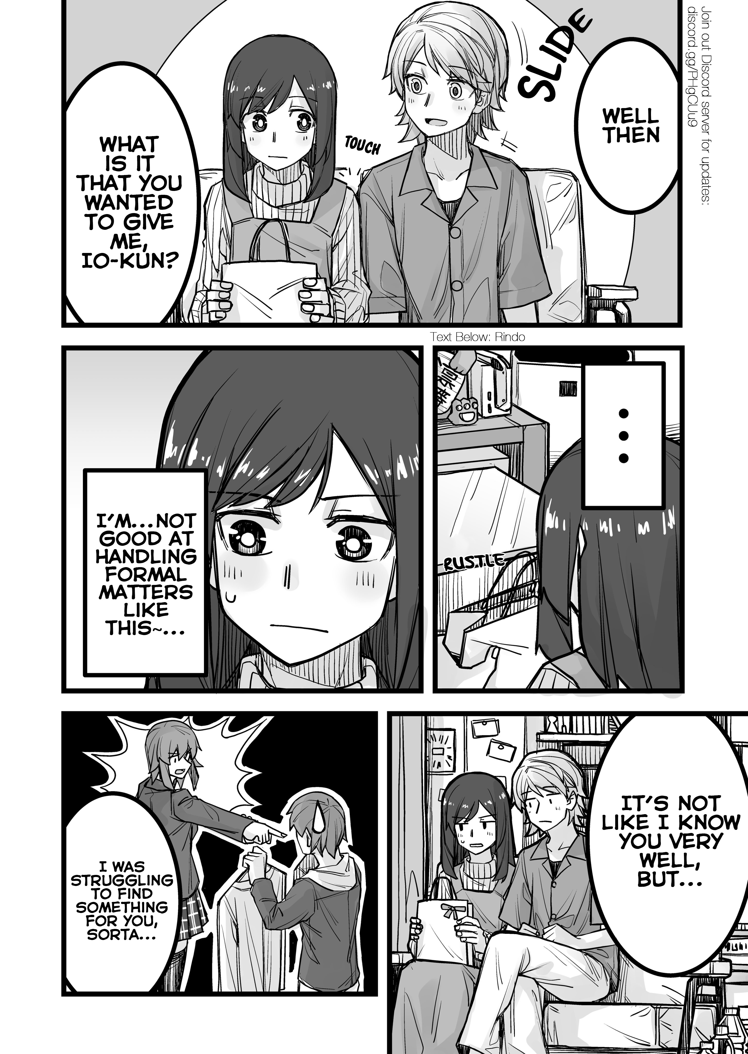 Halaman dari Ikemen Joshi to Josou Danshi Chapter 31
