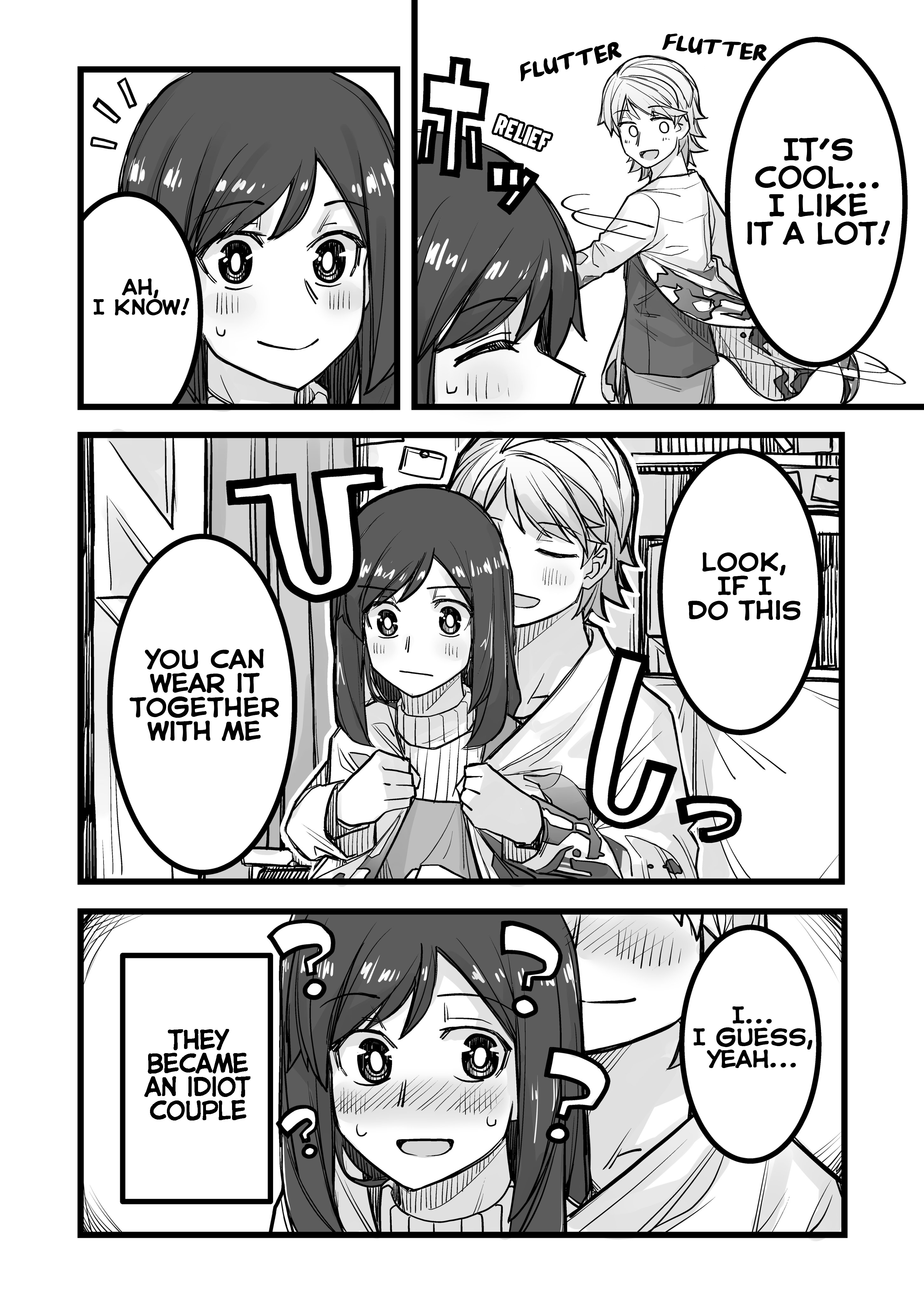 Halaman dari Ikemen Joshi to Josou Danshi Chapter 31