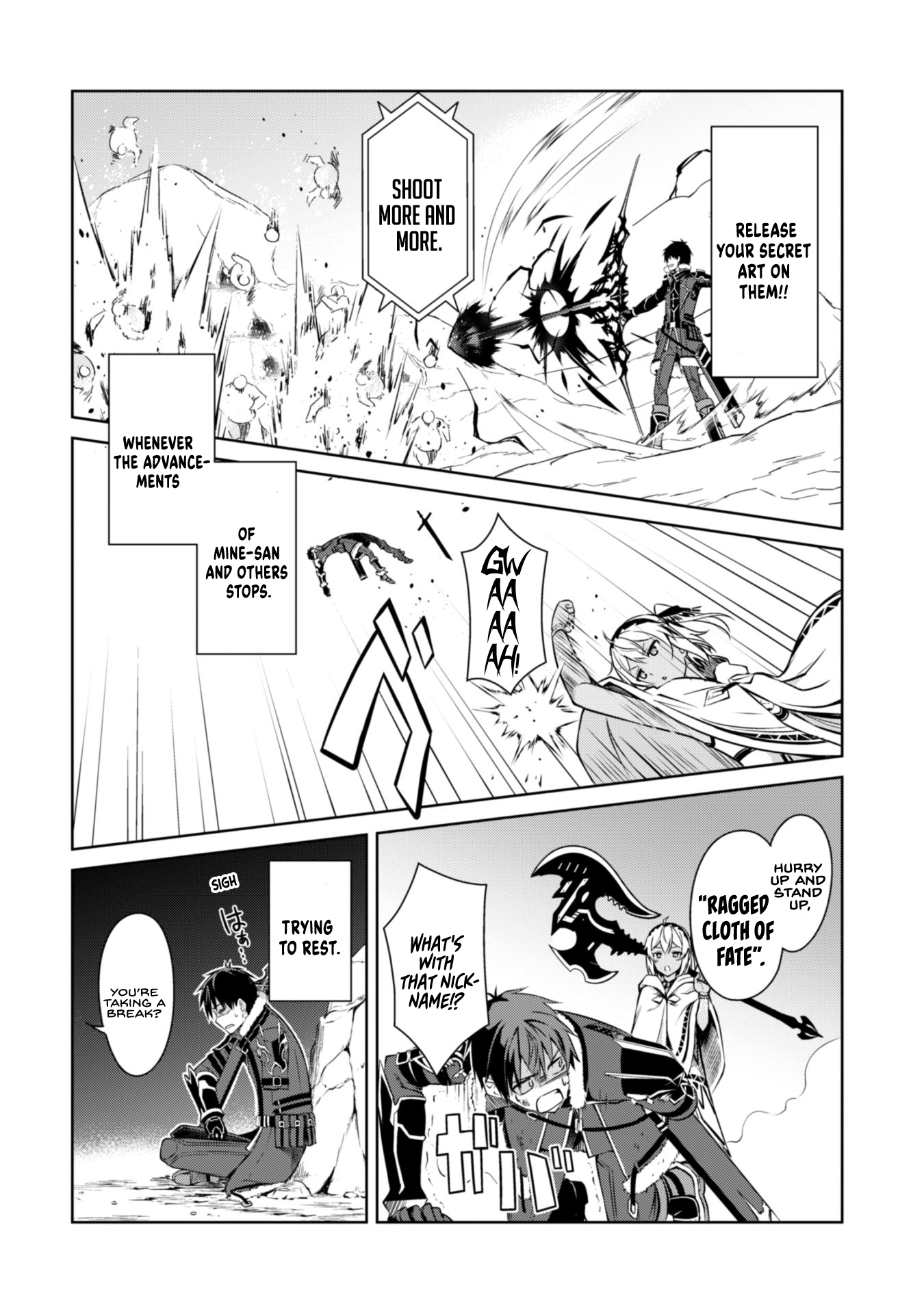 Halaman dari Boushoku no Berserk ~Ore dake Level to Iu Gainen wo Toppa suru~ Chapter 31