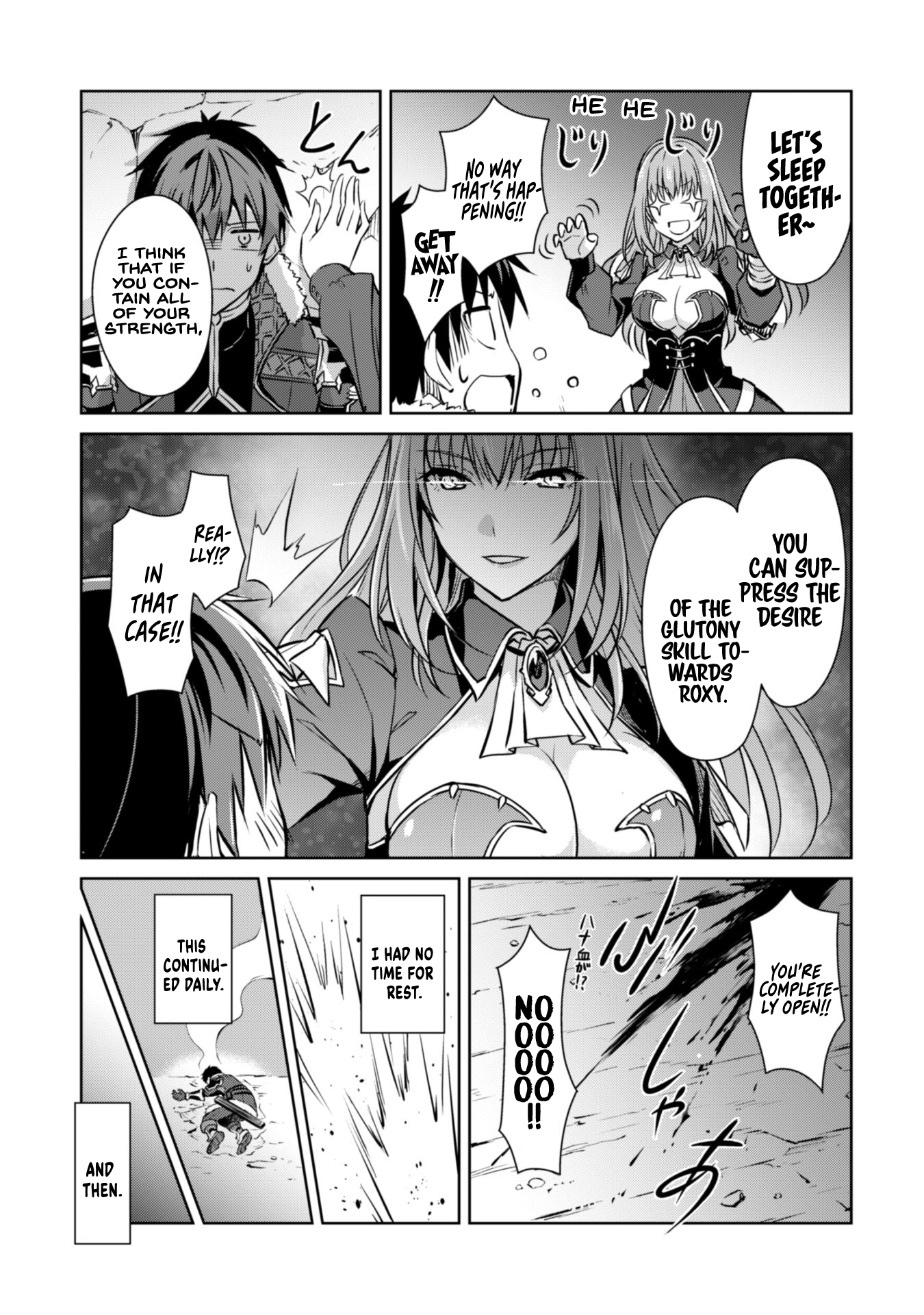 Halaman dari Boushoku no Berserk ~Ore dake Level to Iu Gainen wo Toppa suru~ Chapter 31