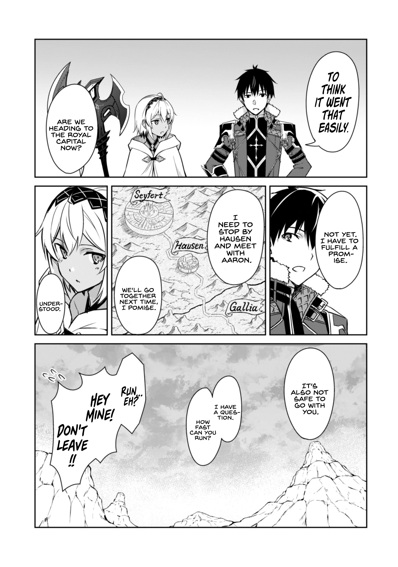 Halaman dari Boushoku no Berserk ~Ore dake Level to Iu Gainen wo Toppa suru~ Chapter 31