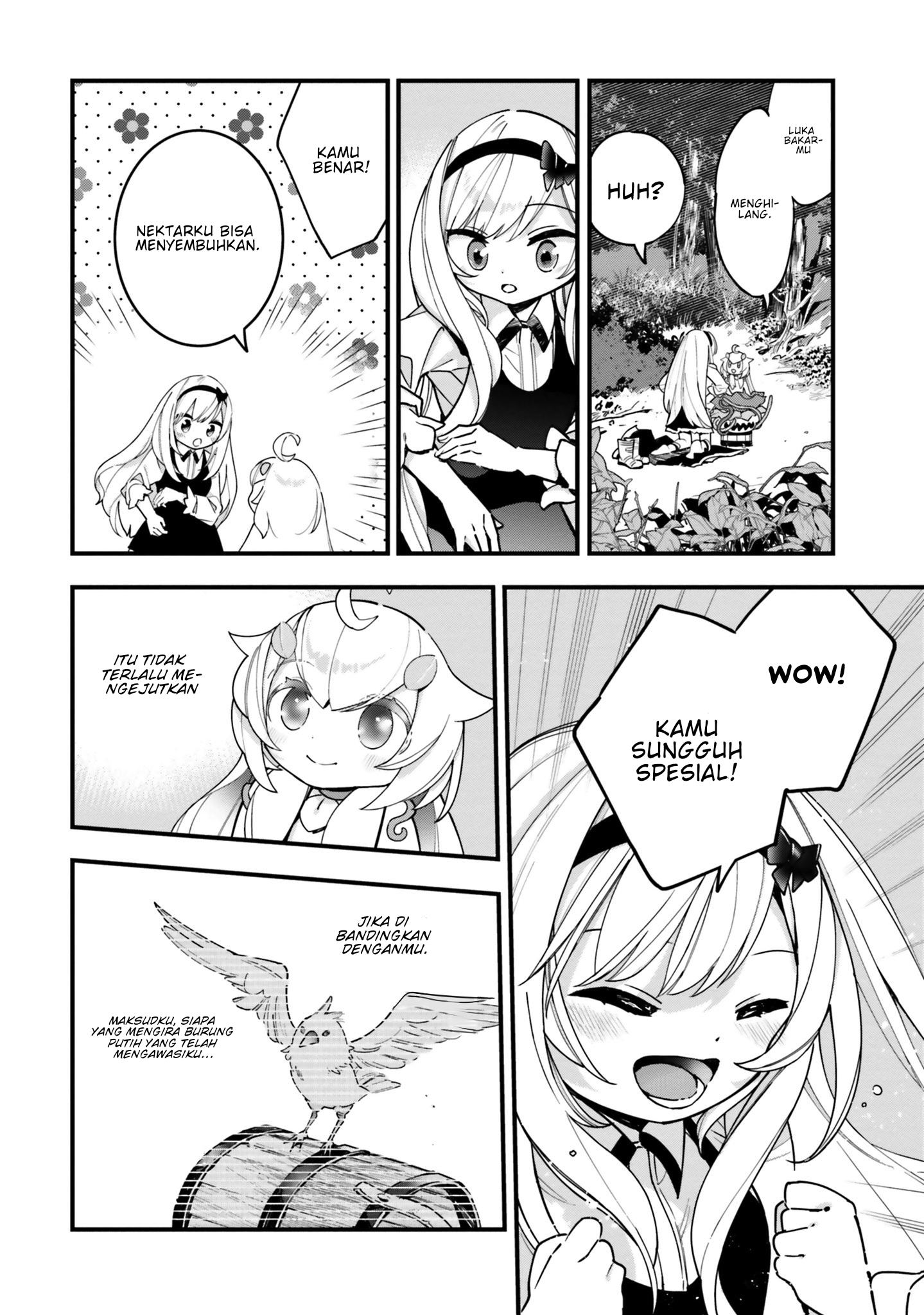 Shokubutsu Monster Musume Nikki: Seijo Datta Watashi ga Uragirareta Hate ni Alraune ni Tensei shiteshimatta node, Korekara wa Kougousei wo Shinagara Shizuka ni Shokubutsu Life wo Sugoshimasu Chapter 16 - halaman 9