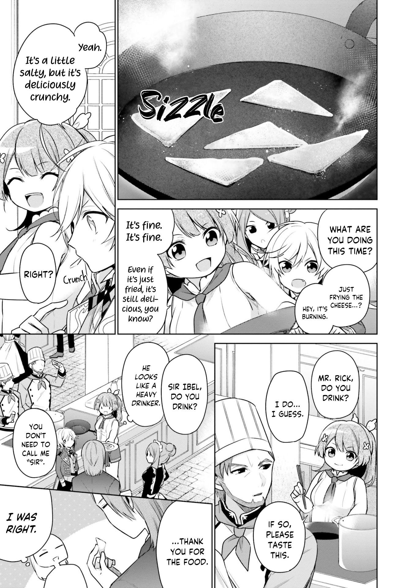 Seijo ja Nakatta node, Oukyuu de Nonbiri Gohan wo Tsukuru Koto ni Shimashita Chapter 5 Page 9