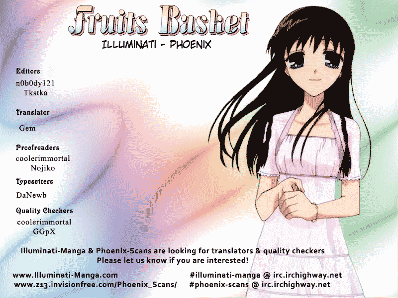 Halaman dari Fruits Basket Chapter 109