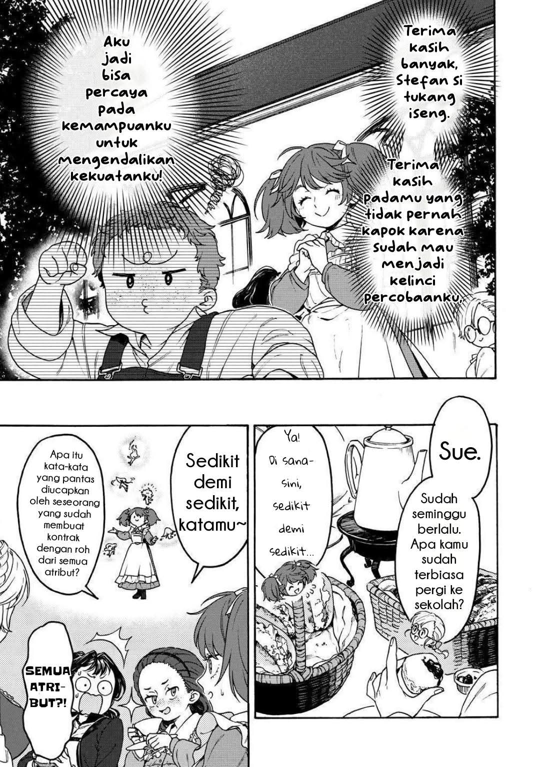 Onna Chara de Isekai Teni shite Cheat-ppoi kedo Zako Chara nanode Medatazu Heiwa na Shomin wo Mezashimasu! Chapter 7.1 - halaman 5