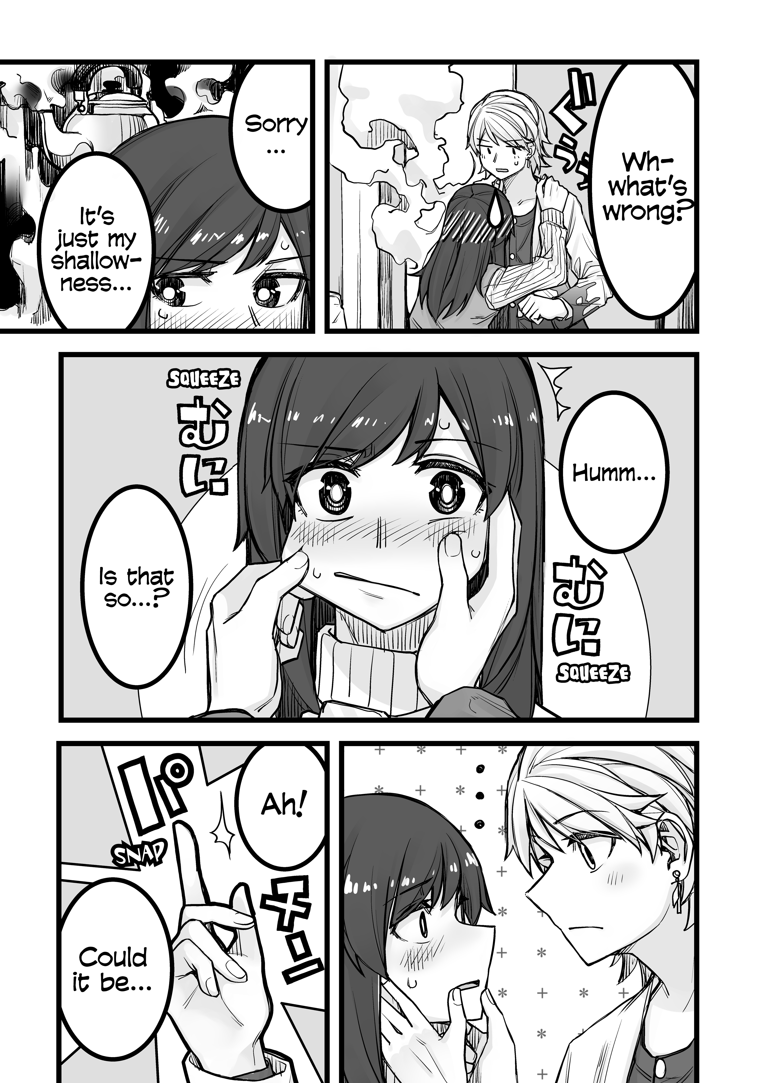 Halaman dari Ikemen Joshi to Josou Danshi Chapter 33