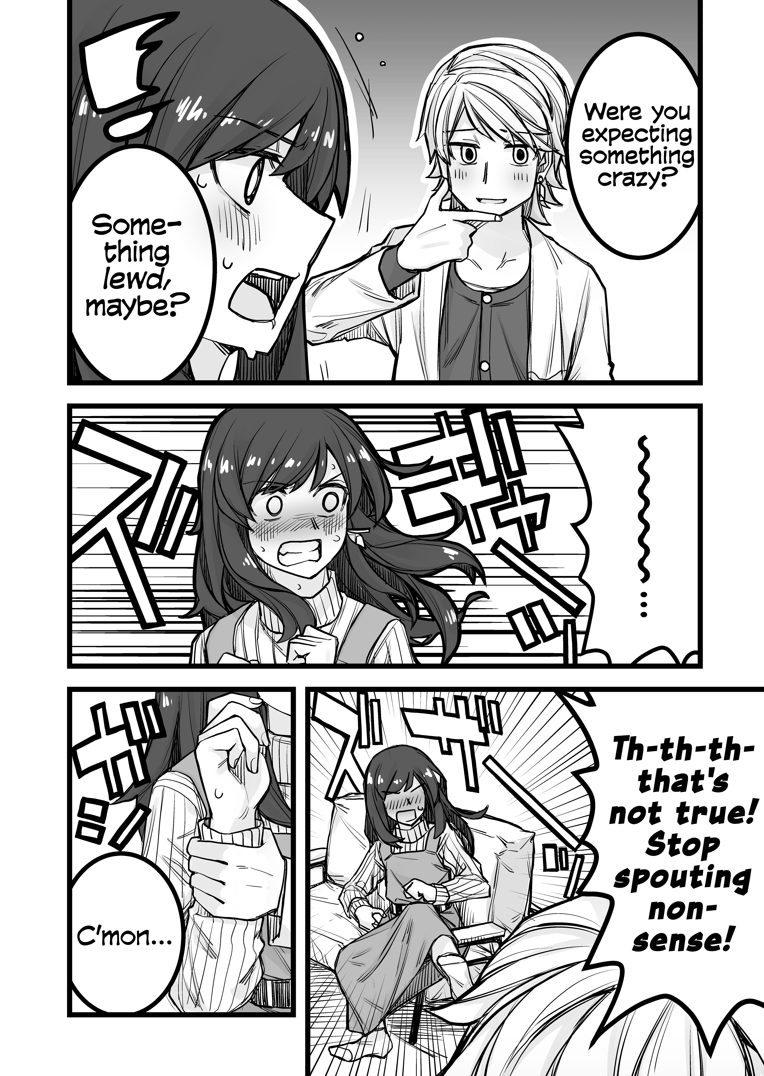 Halaman dari Ikemen Joshi to Josou Danshi Chapter 33