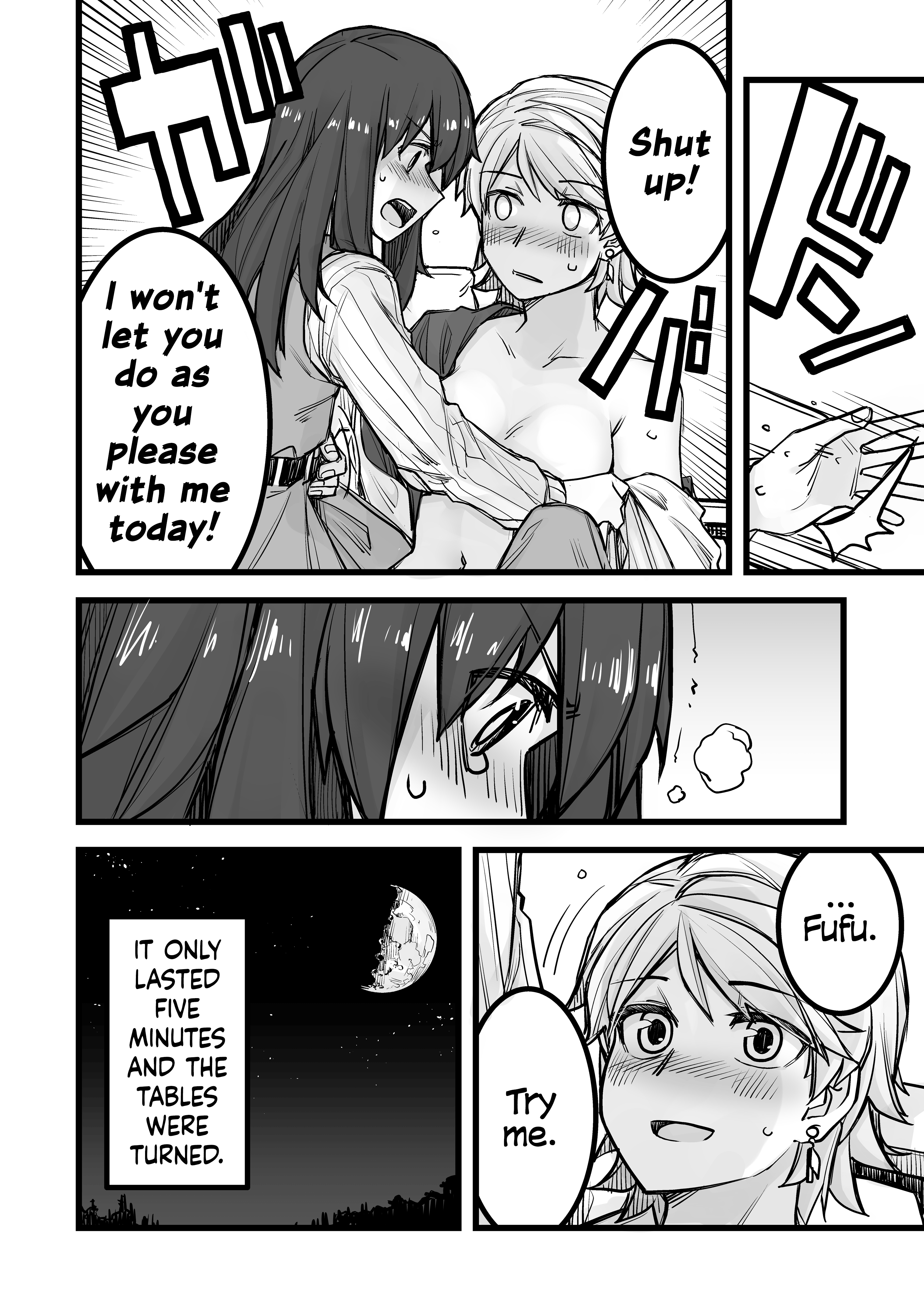 Halaman dari Ikemen Joshi to Josou Danshi Chapter 33