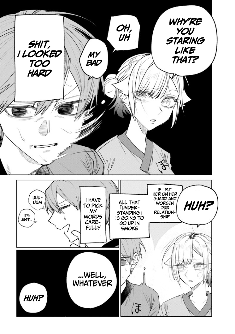 Halaman dari Namaiki na Gal Ane wo Wakaraseru Hanashi Chapter 45