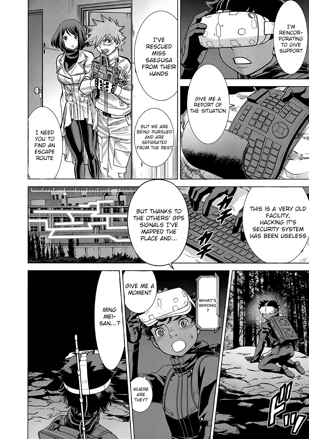 Halaman dari Dance in the Vampire Bund A.S.O. Chapter 29