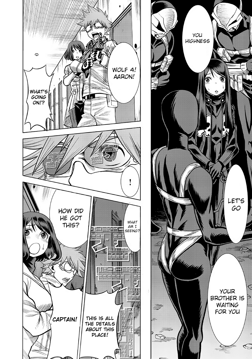 Halaman dari Dance in the Vampire Bund A.S.O. Chapter 29