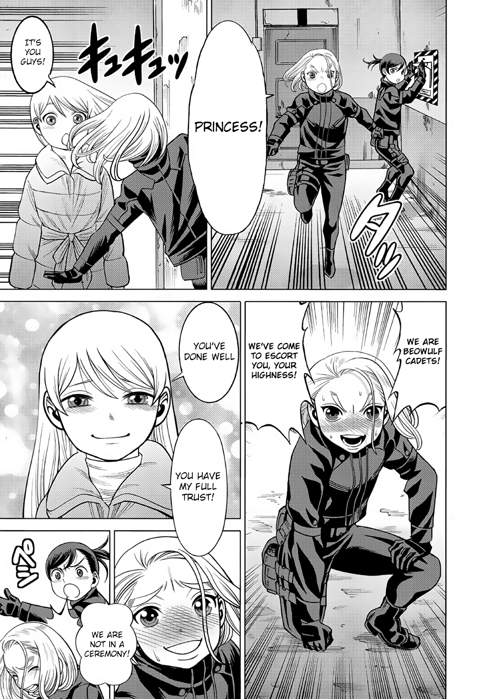 Halaman dari Dance in the Vampire Bund A.S.O. Chapter 29