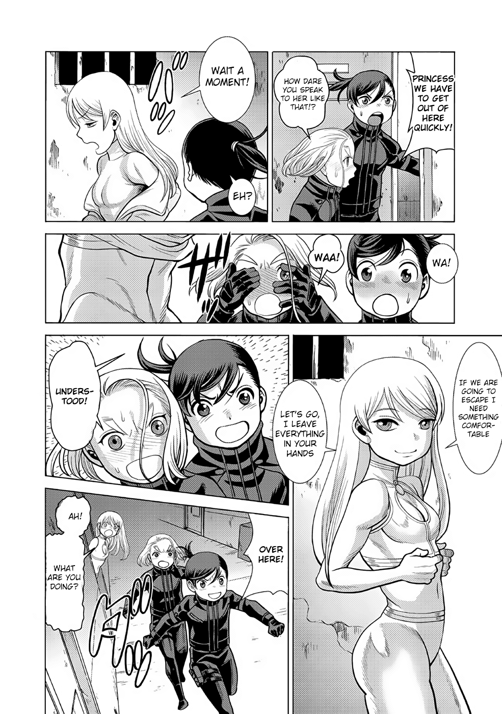 Halaman dari Dance in the Vampire Bund A.S.O. Chapter 29