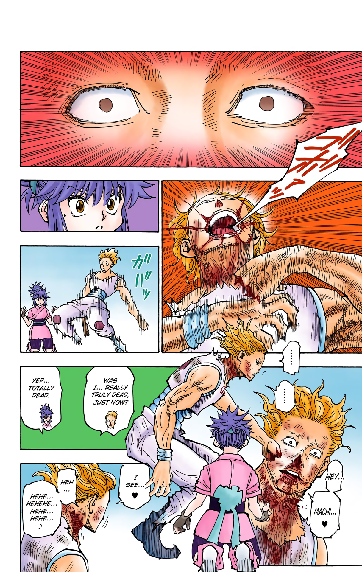 Halaman dari HUNTER x HUNTER (Official Colored) Chapter 357