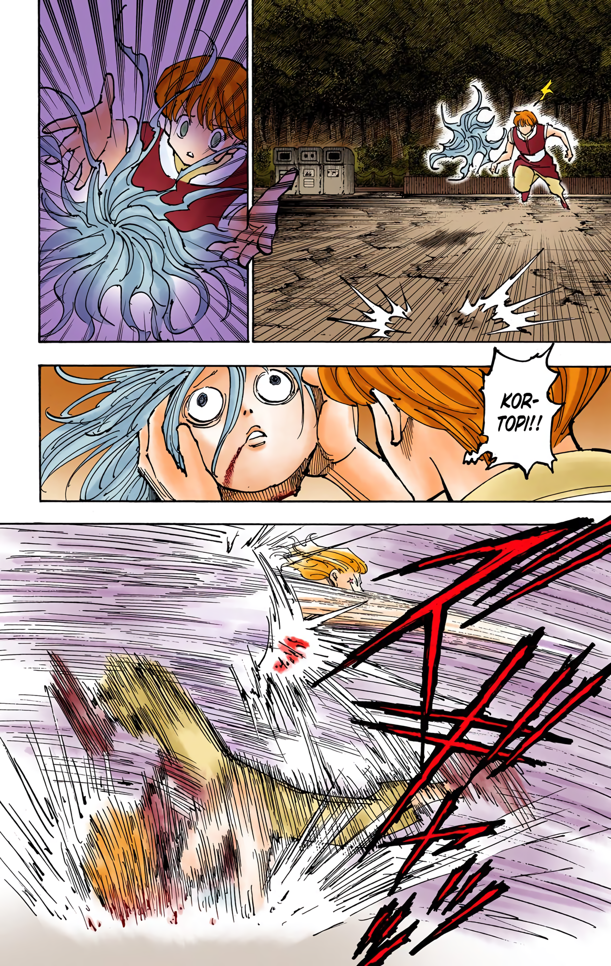 Halaman dari HUNTER x HUNTER (Official Colored) Chapter 357