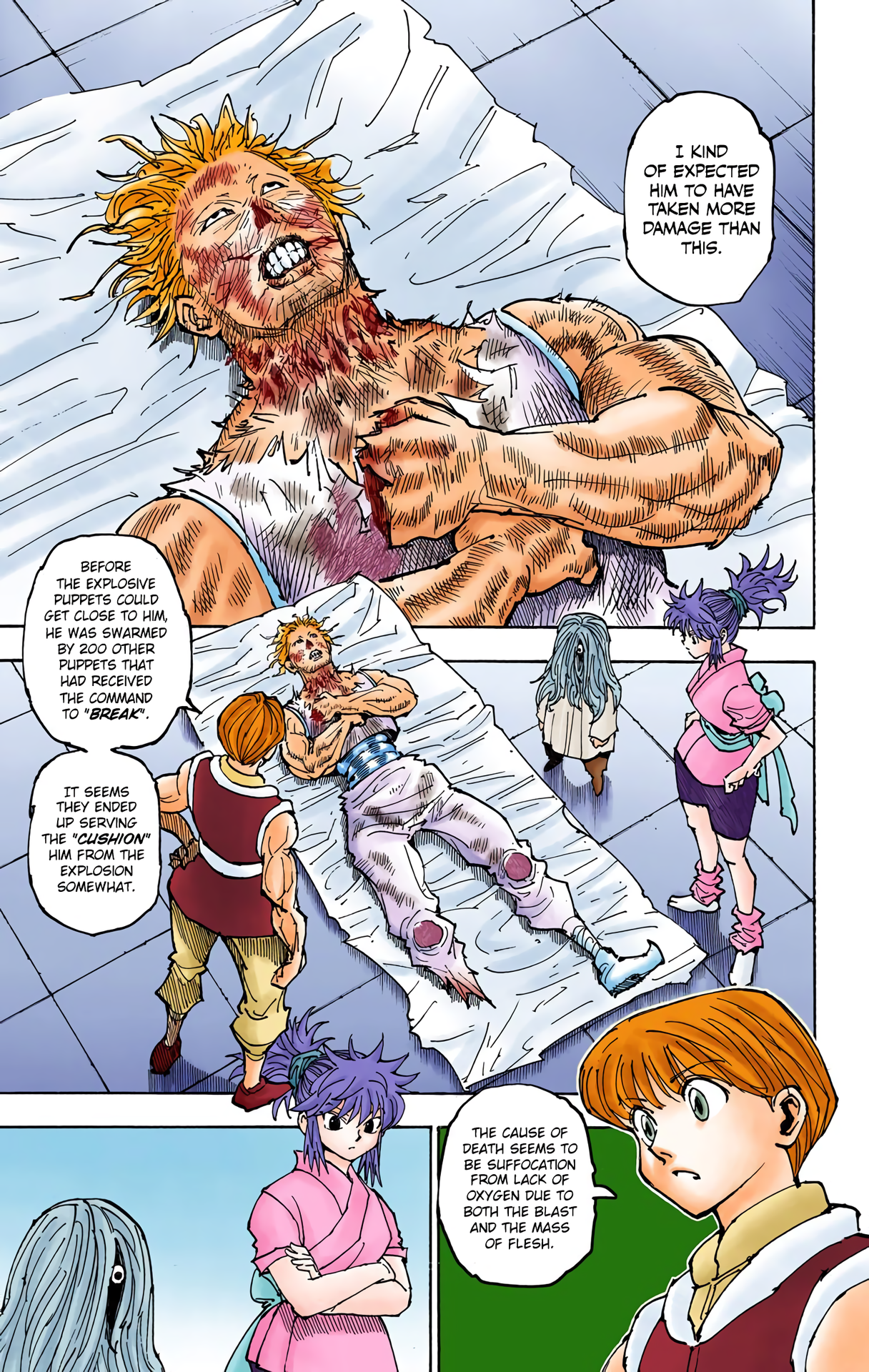 Halaman dari HUNTER x HUNTER (Official Colored) Chapter 357
