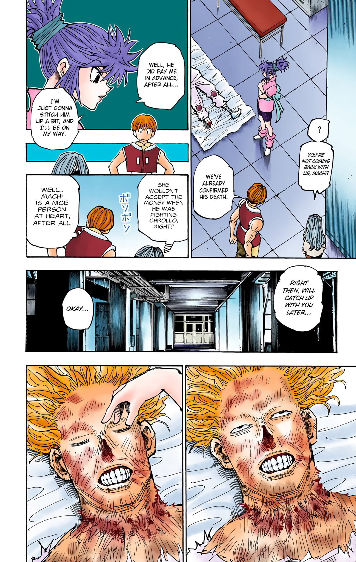 Halaman dari HUNTER x HUNTER (Official Colored) Chapter 357