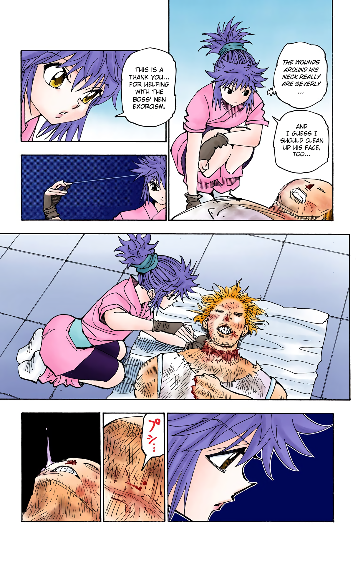 Halaman dari HUNTER x HUNTER (Official Colored) Chapter 357
