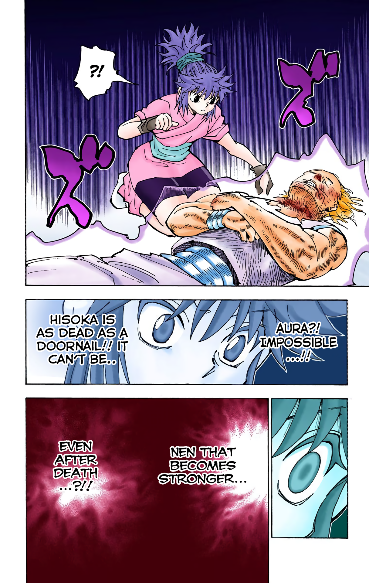 Halaman dari HUNTER x HUNTER (Official Colored) Chapter 357