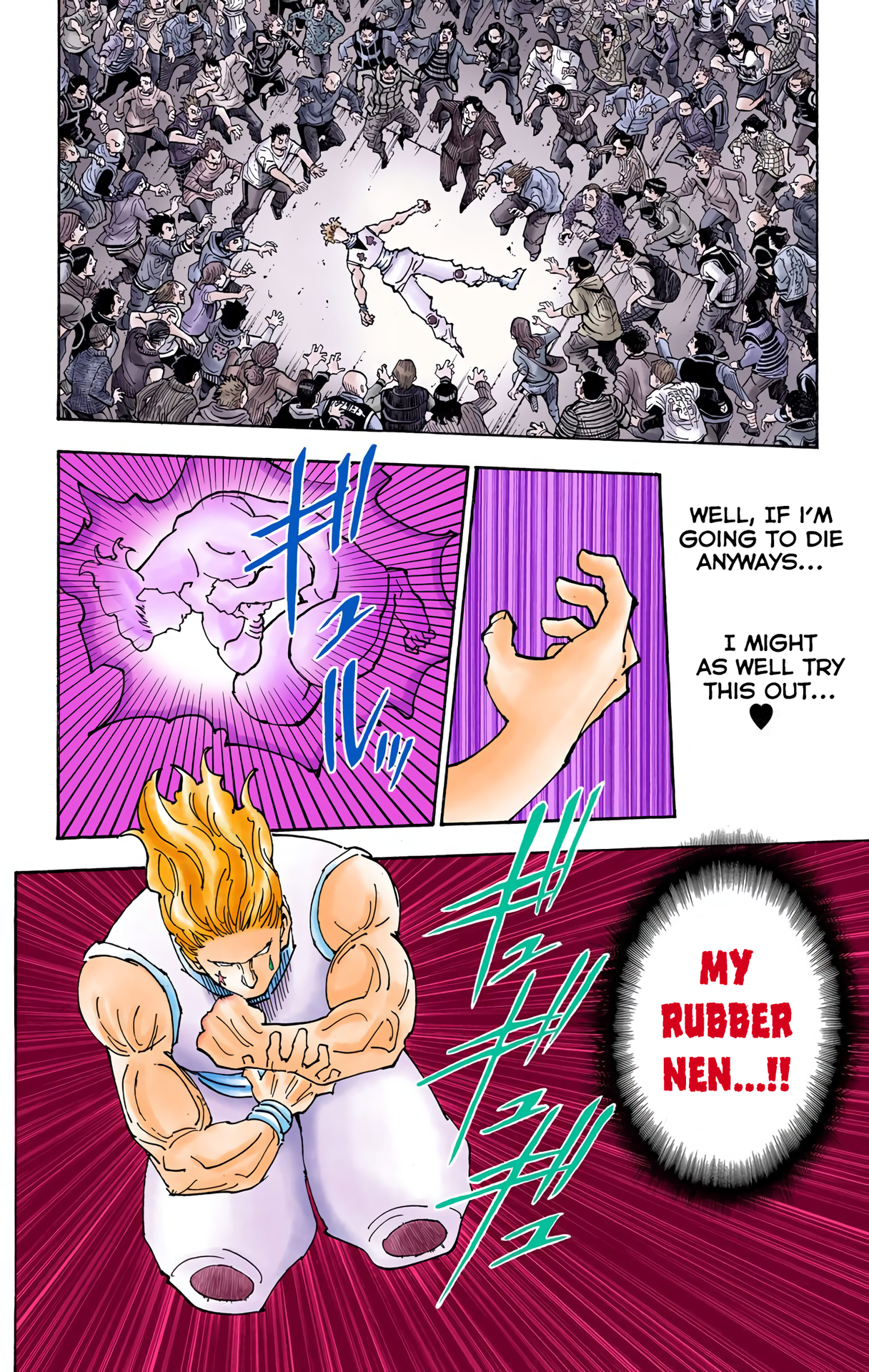 Halaman dari HUNTER x HUNTER (Official Colored) Chapter 357