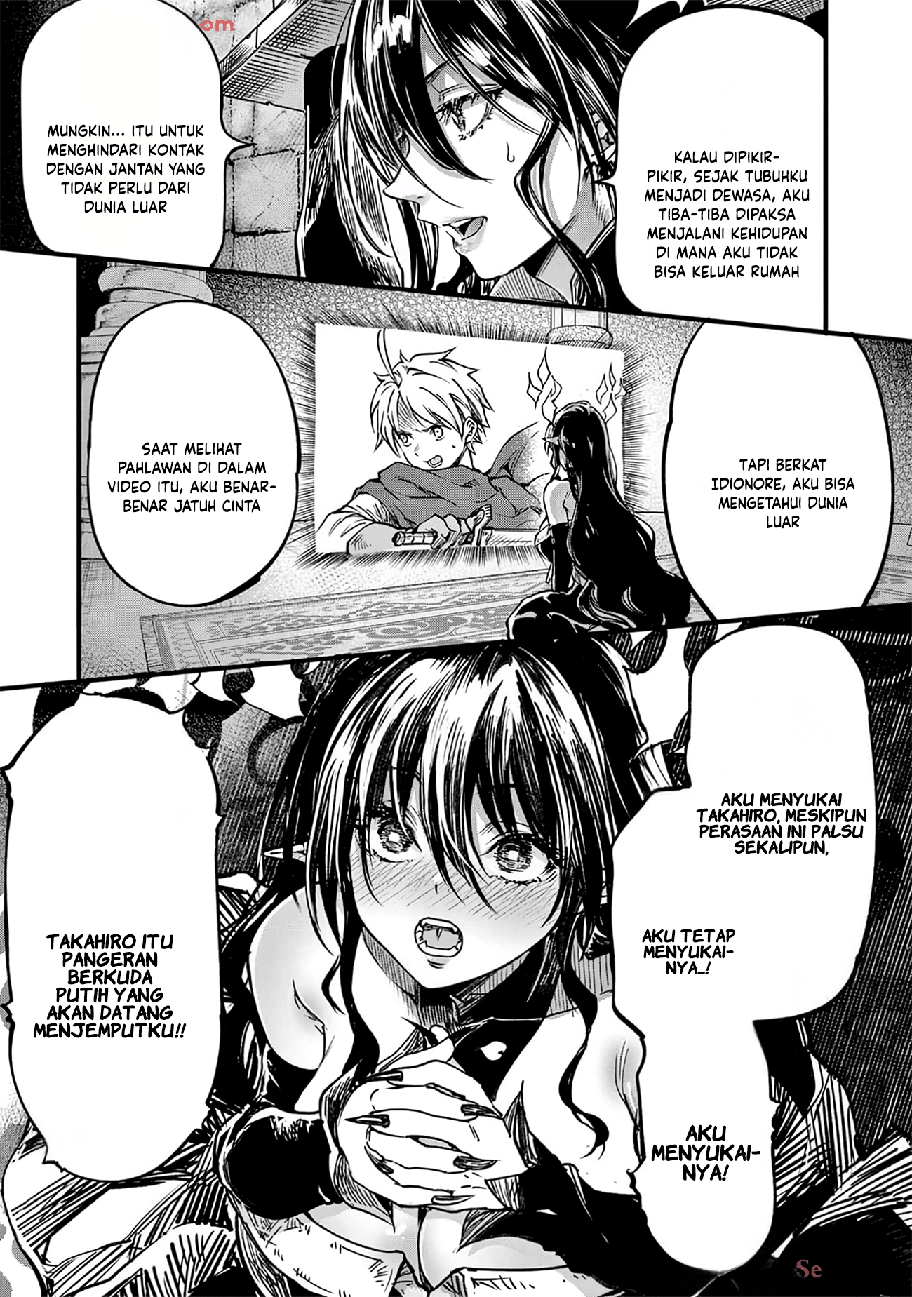 Lilia Pregnant the World End Chapter 36 - halaman 9
