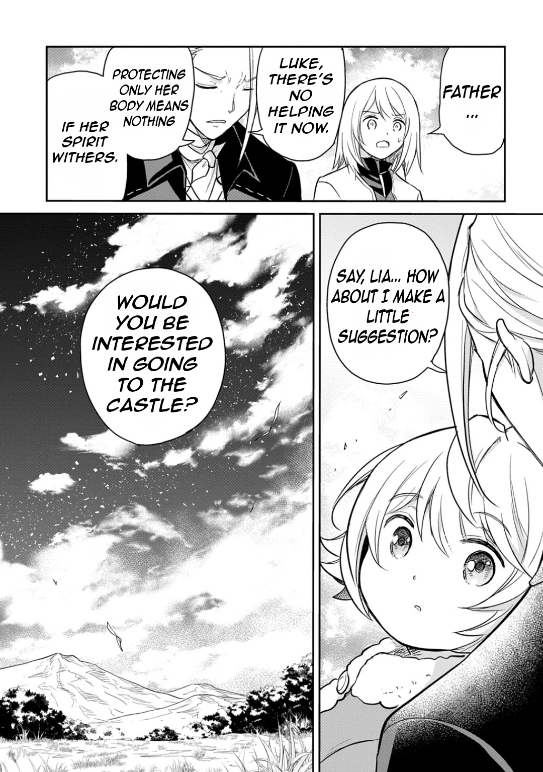 Halaman dari Tensei Youjo wa Akiramenai Chapter 50