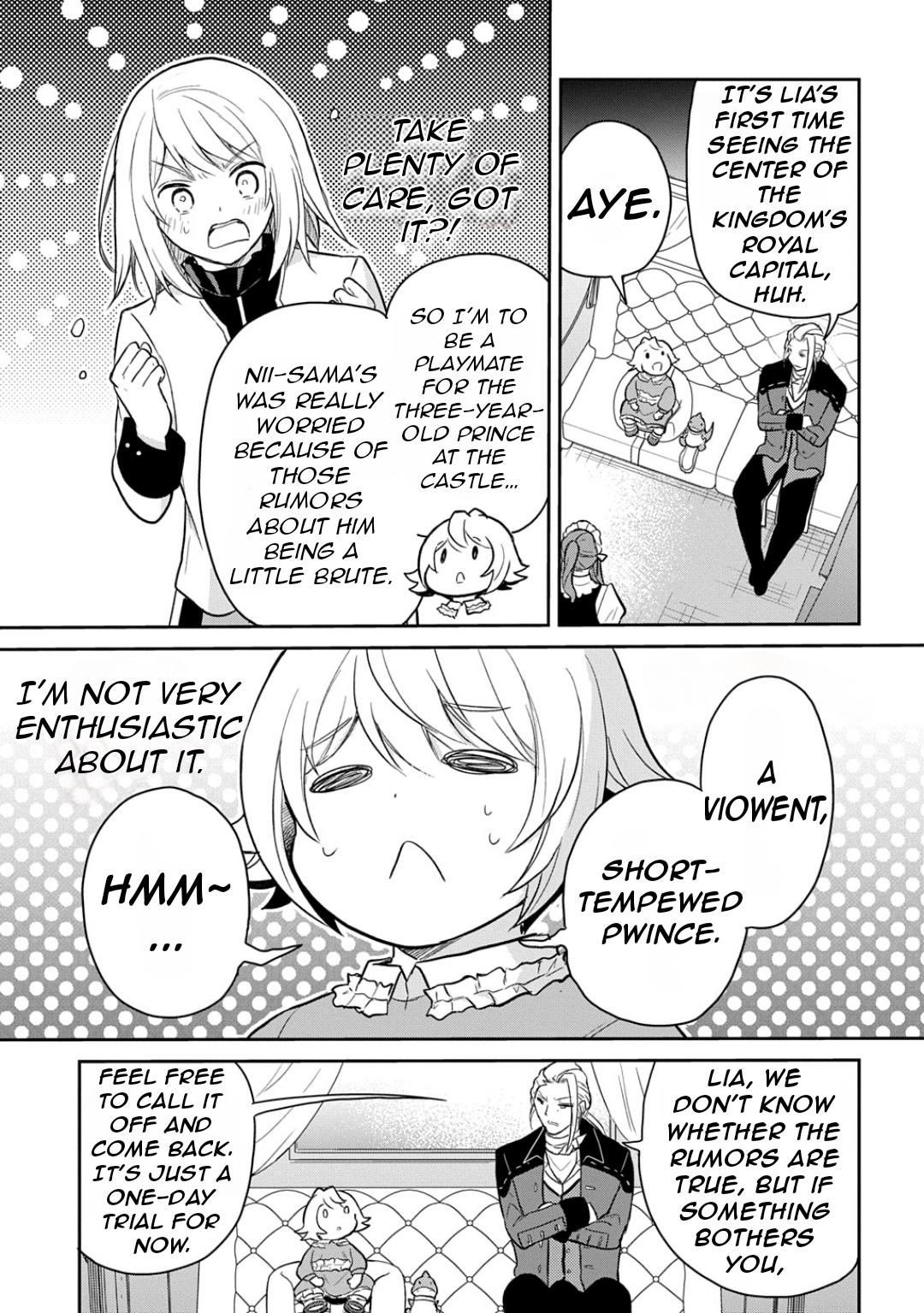 Halaman dari Tensei Youjo wa Akiramenai Chapter 50