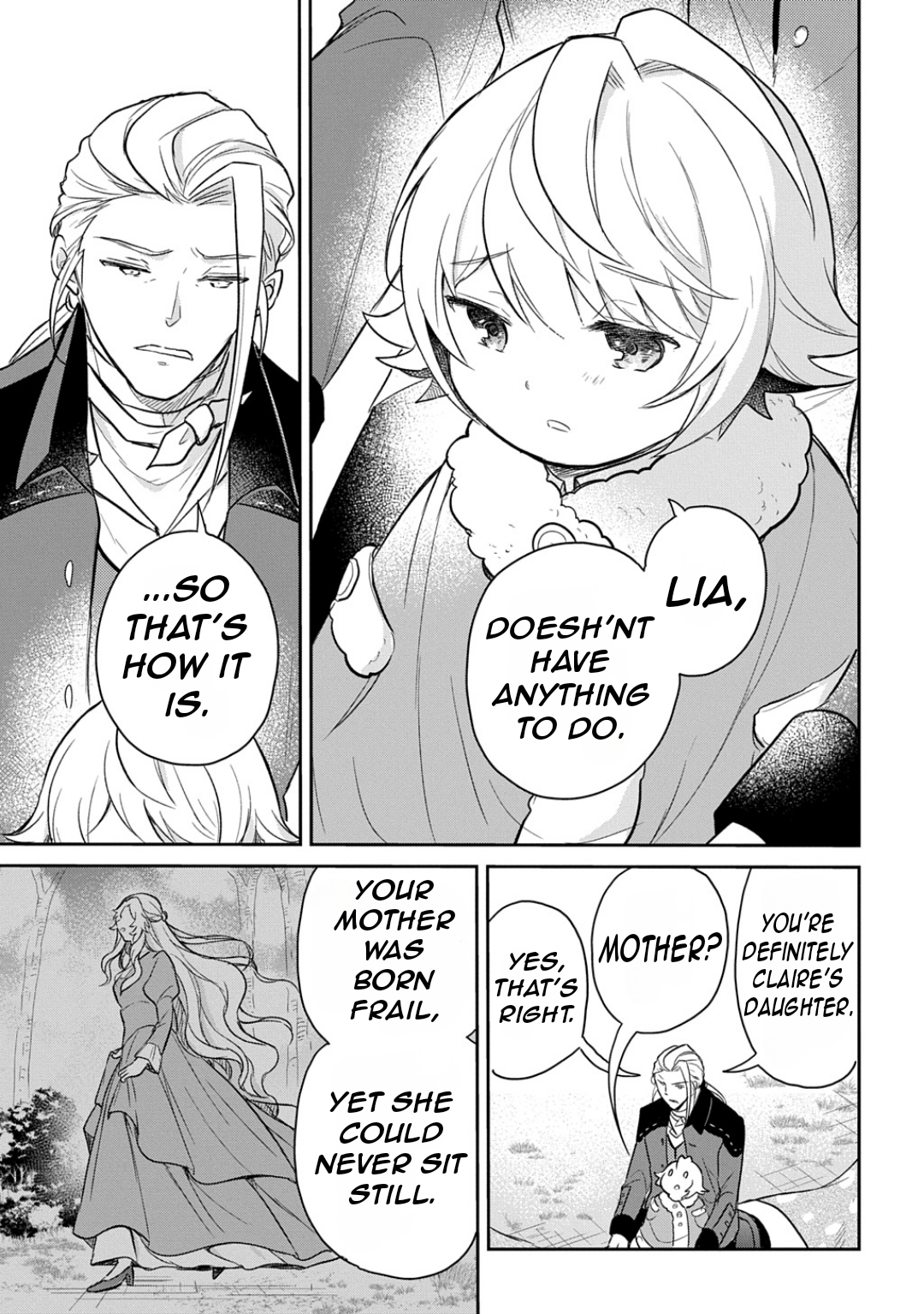 Halaman dari Tensei Youjo wa Akiramenai Chapter 50