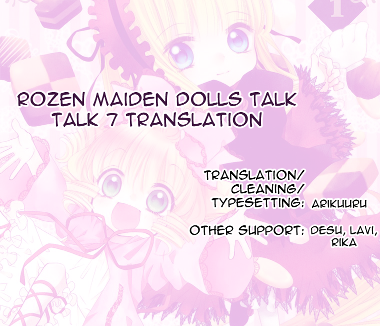 Halaman dari Rozen Maiden - Dolls Talk Chapter 7