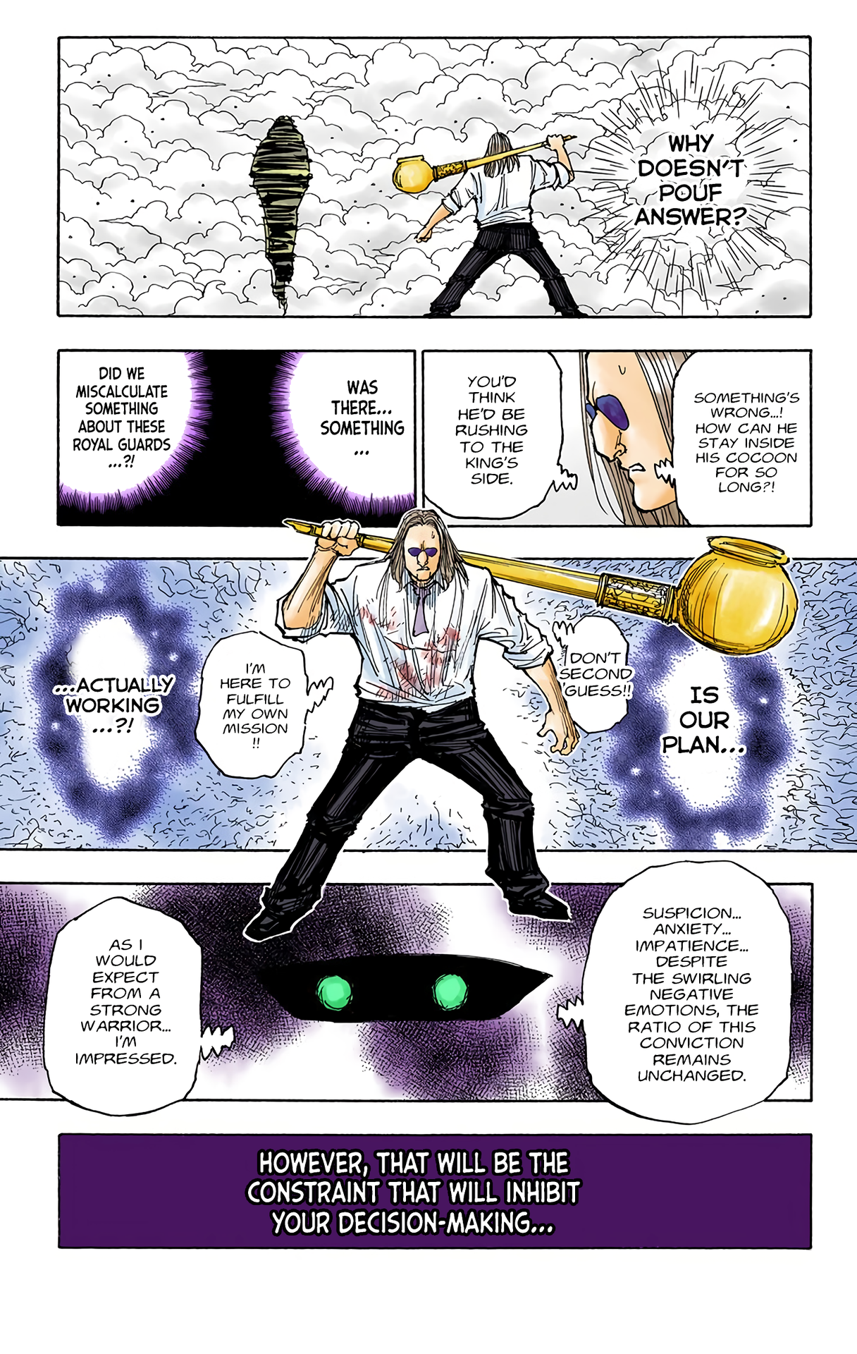 Halaman dari HUNTER x HUNTER (Official Colored) Chapter 277