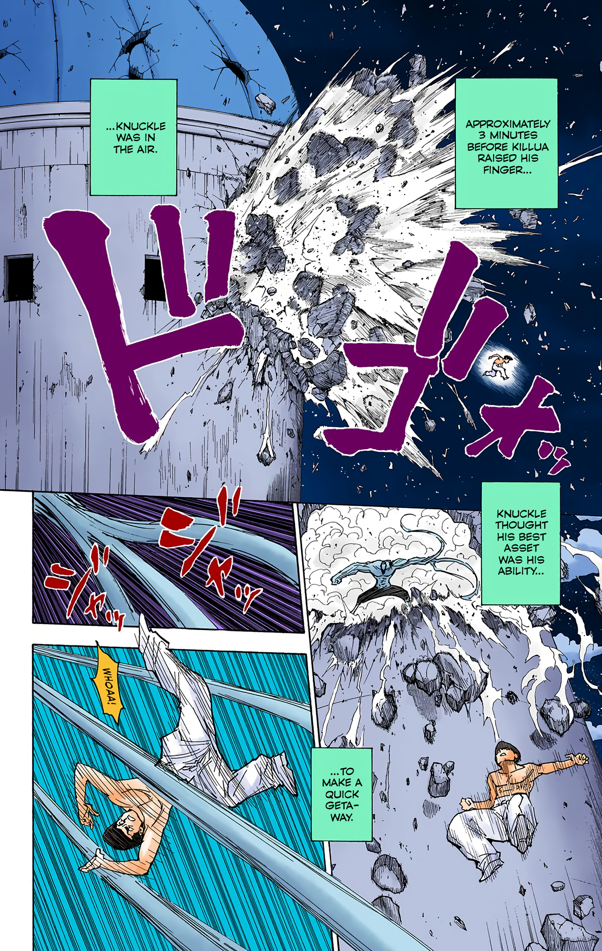 Halaman dari HUNTER x HUNTER (Official Colored) Chapter 277