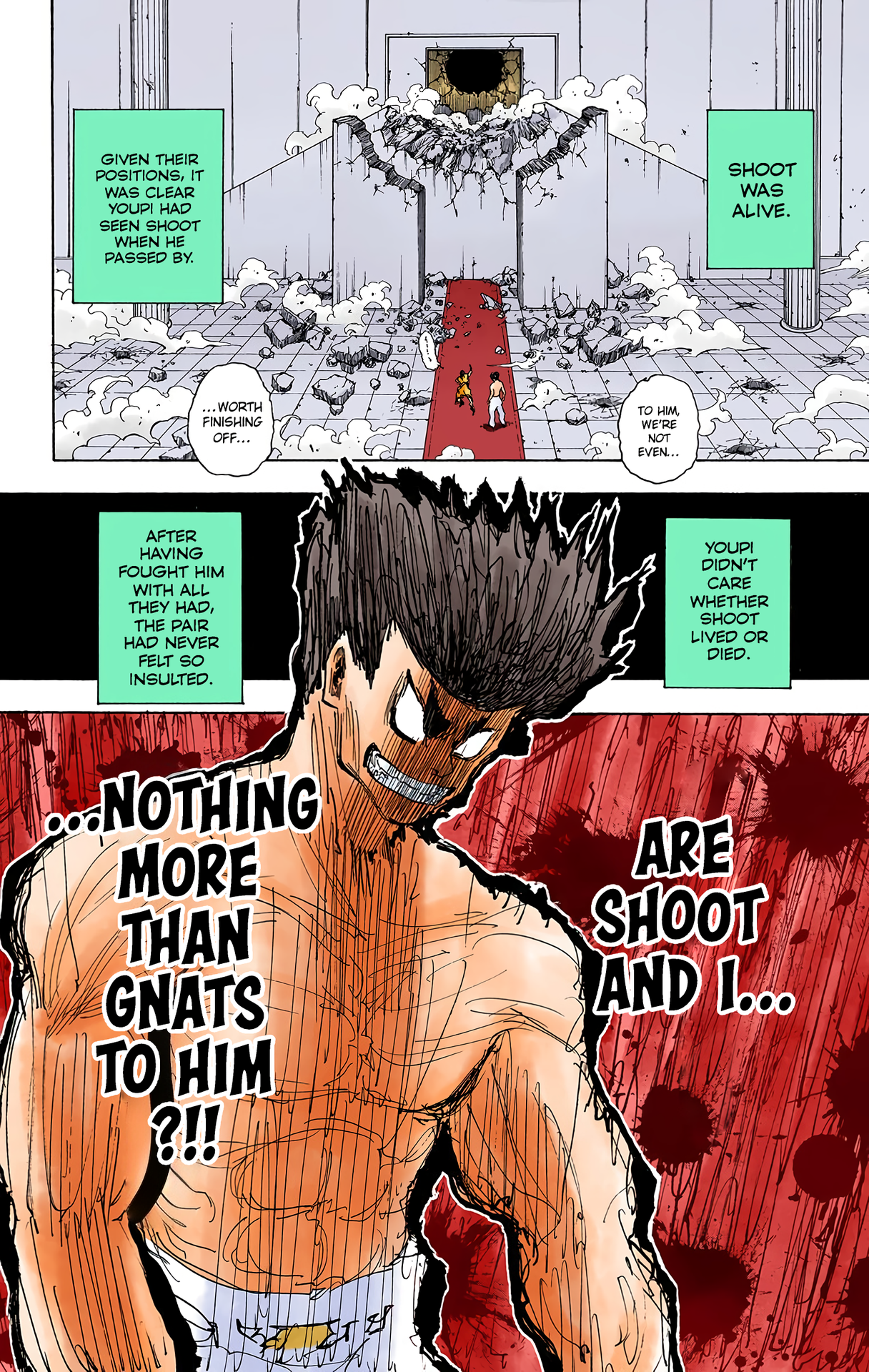 Halaman dari HUNTER x HUNTER (Official Colored) Chapter 277