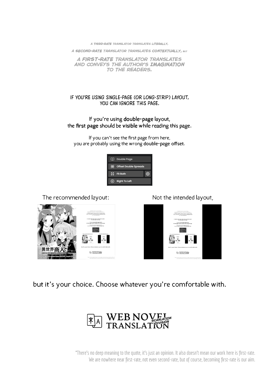 Halaman dari Isekai Shounin - Skill <Isekai Tokou> wo Kushi Shite, Yuuyuu Jiteki na Okanemochi Slow Life wo Okurimasu Chapter 4