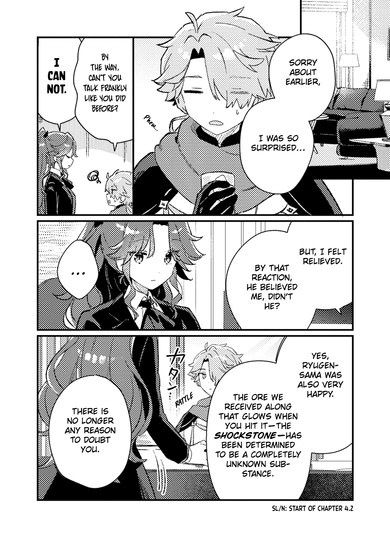 Halaman dari Isekai Shounin - Skill <Isekai Tokou> wo Kushi Shite, Yuuyuu Jiteki na Okanemochi Slow Life wo Okurimasu Chapter 4