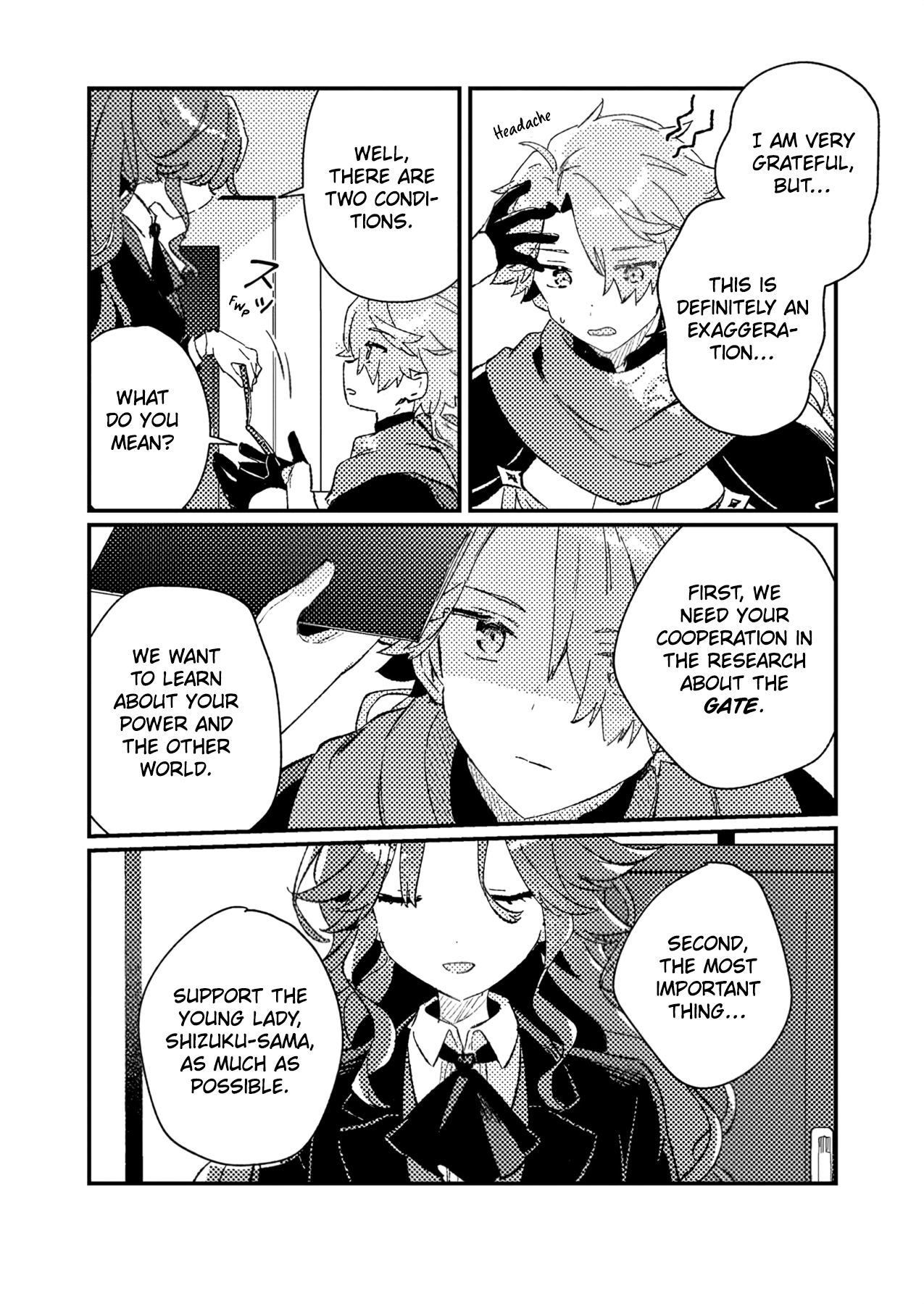 Halaman dari Isekai Shounin - Skill <Isekai Tokou> wo Kushi Shite, Yuuyuu Jiteki na Okanemochi Slow Life wo Okurimasu Chapter 4