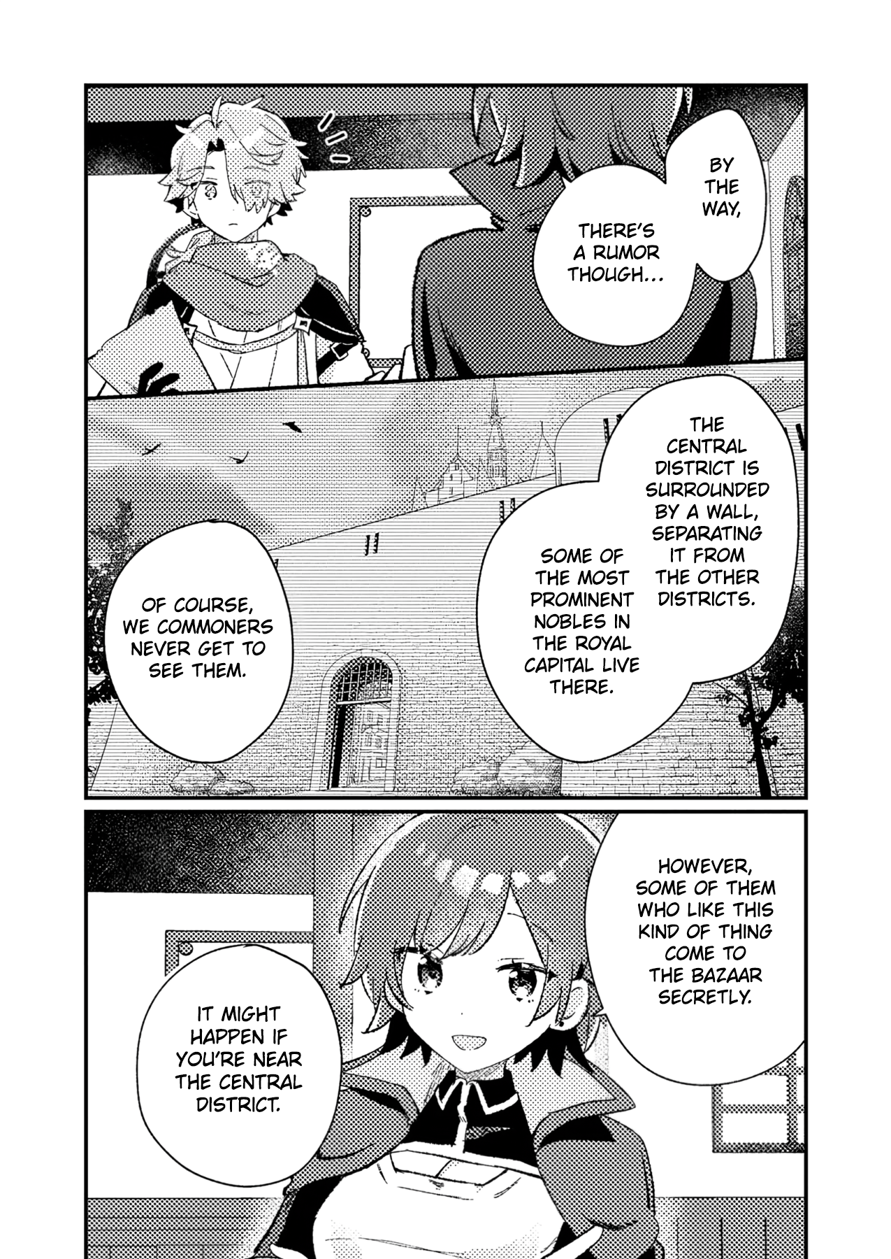 Halaman dari Isekai Shounin - Skill <Isekai Tokou> wo Kushi Shite, Yuuyuu Jiteki na Okanemochi Slow Life wo Okurimasu Chapter 4