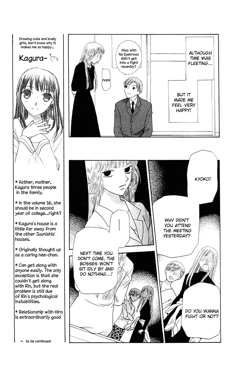Halaman dari Fruits Basket Chapter 91