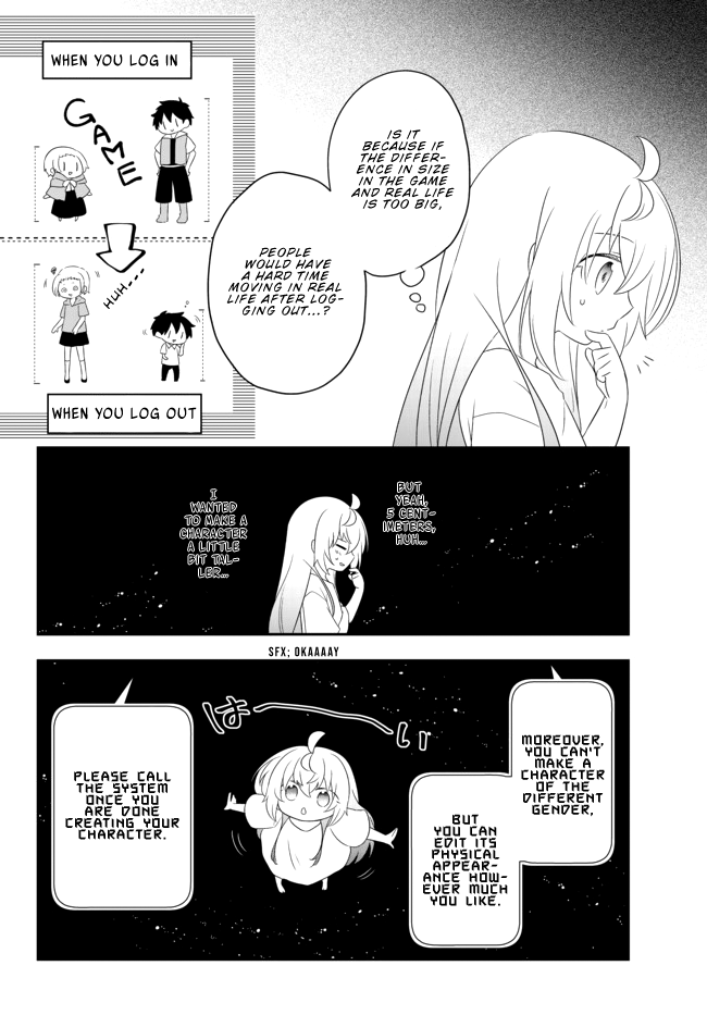 Halaman dari Bishoujo ni Natta kedo, Netoge Haijin Yattemasu. Chapter 2.2