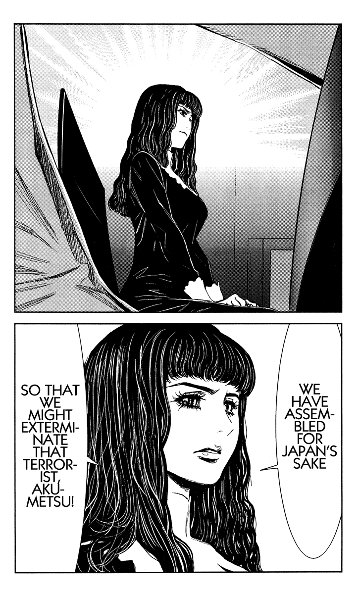 Halaman dari Akumetsu Chapter 143