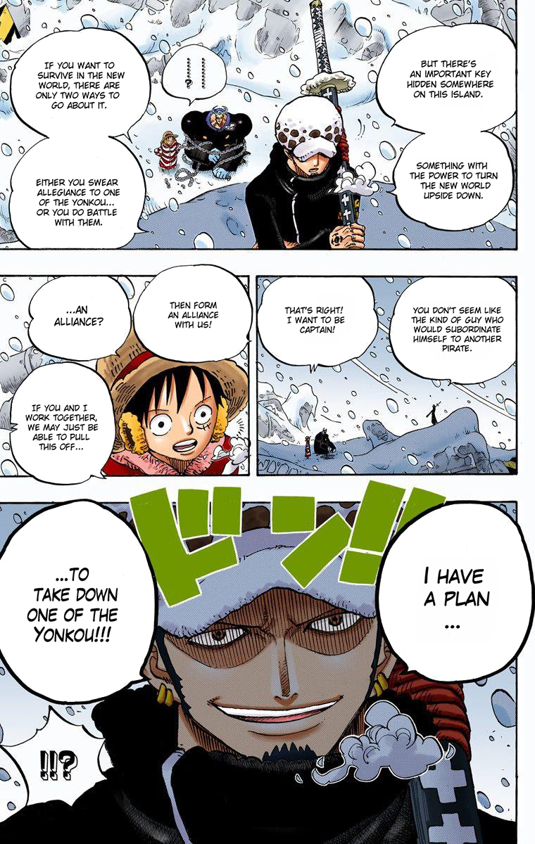 Halaman dari One Piece (Official Colored) Chapter 667