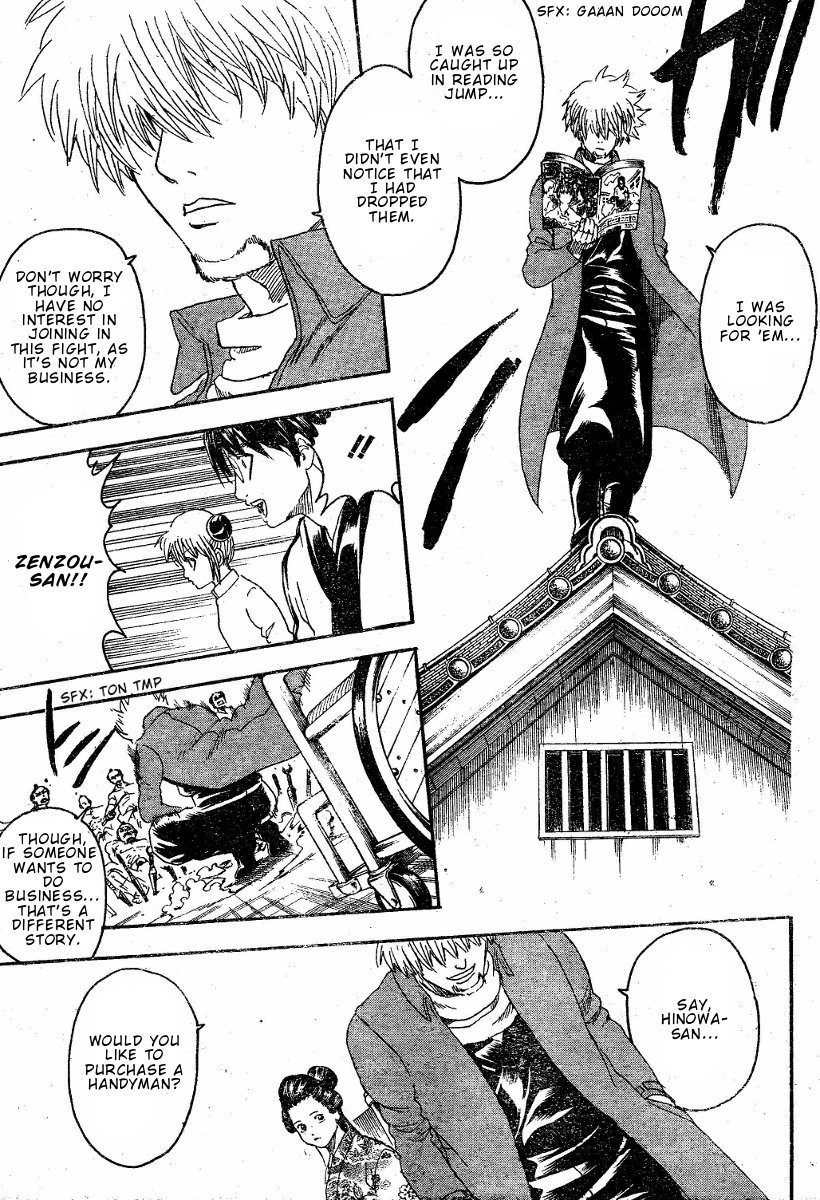 Halaman dari Gintama Chapter 258