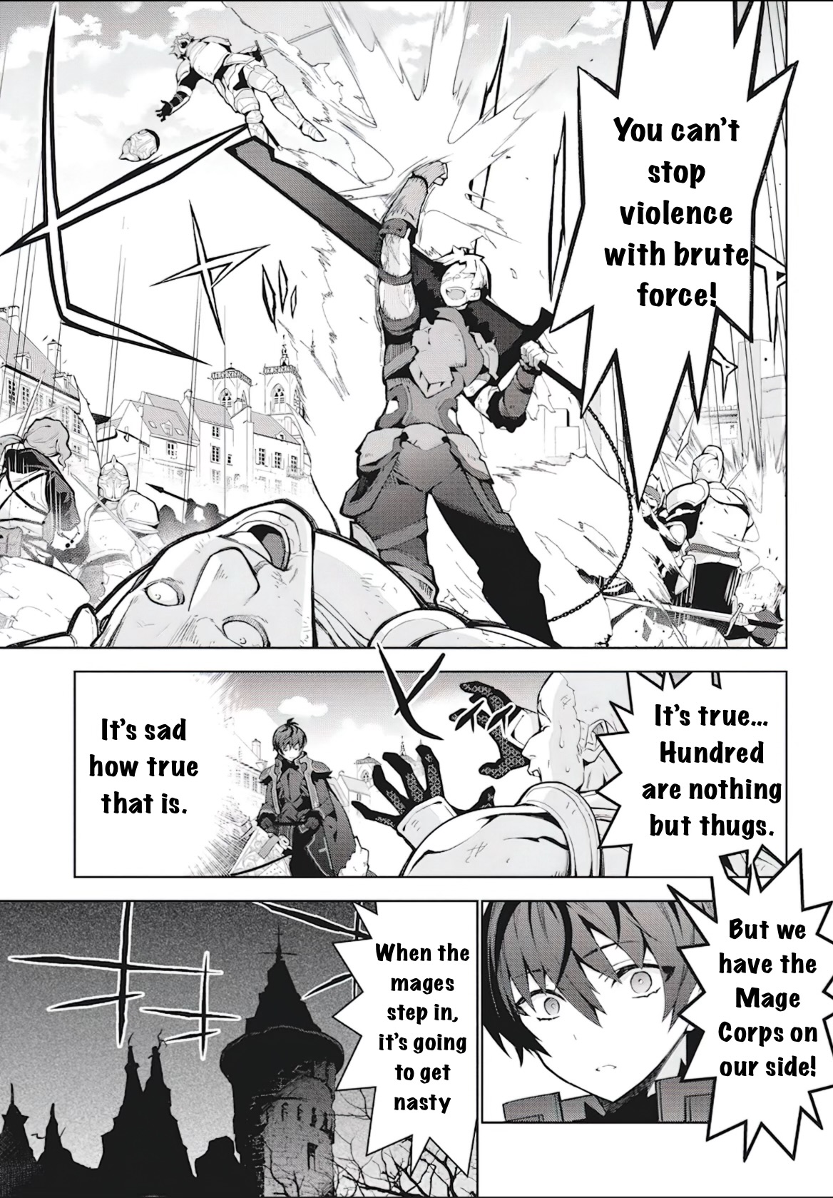 Halaman dari Monster no Niku o Kutte Itara Oui no Tsuita Ken Chapter 4