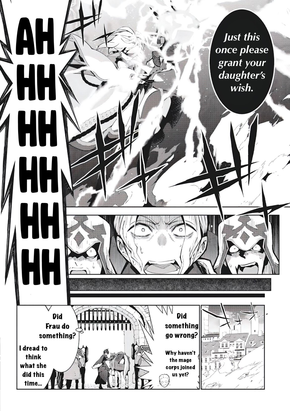 Halaman dari Monster no Niku o Kutte Itara Oui no Tsuita Ken Chapter 4