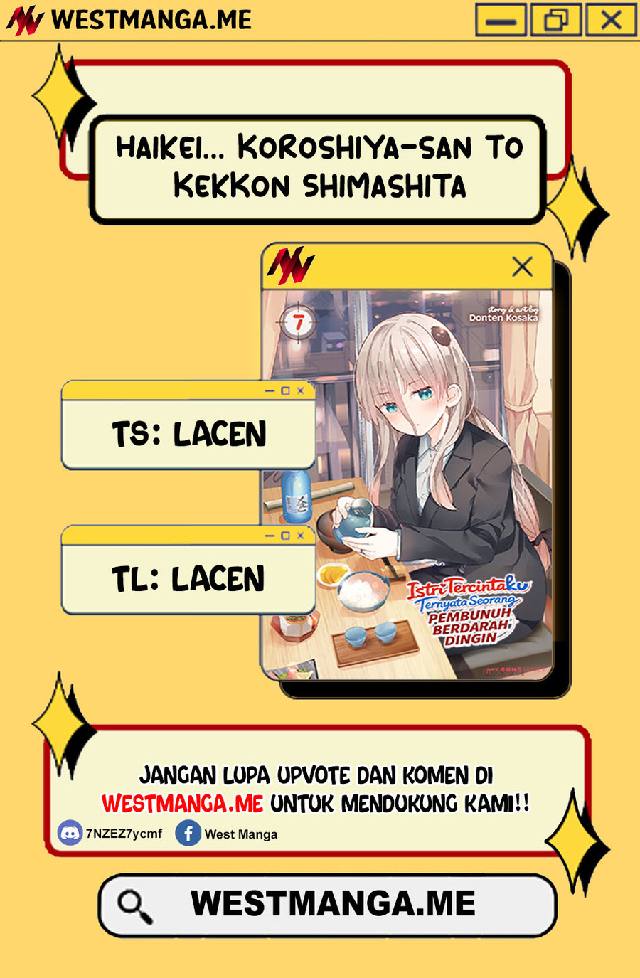 Haikei... Koroshiya-san to Kekkon Shimashita Chapter 54 - halaman 2