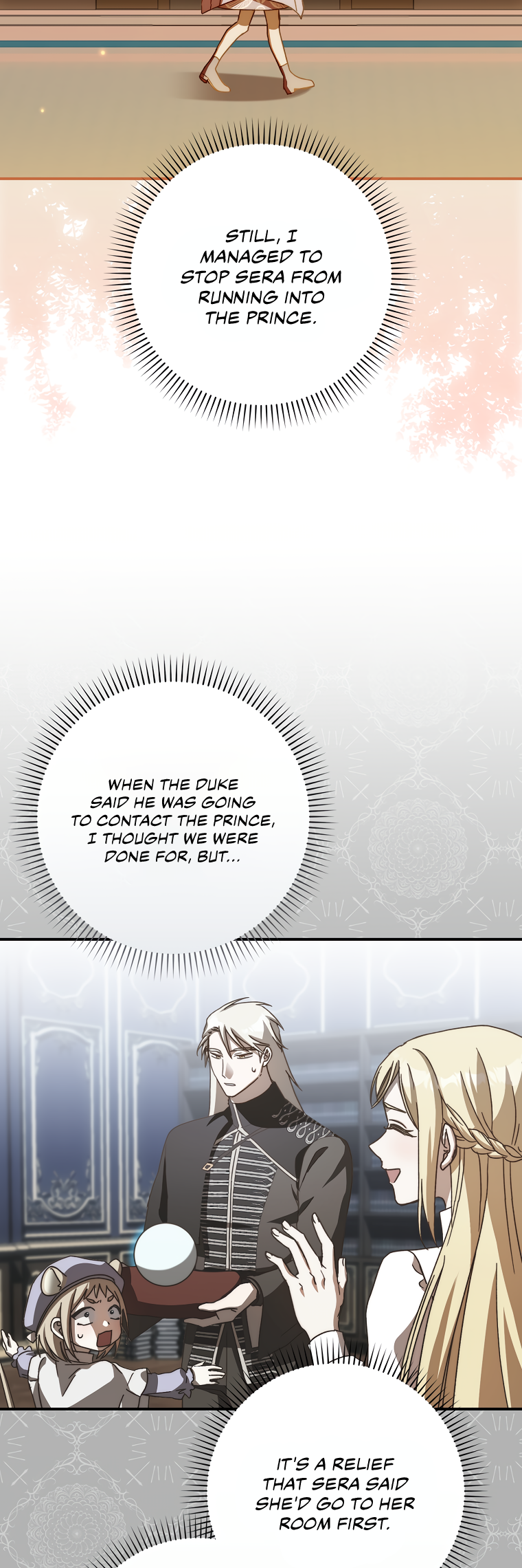 Halaman dari Cinderella's Pocket-Sized Protector Chapter 16